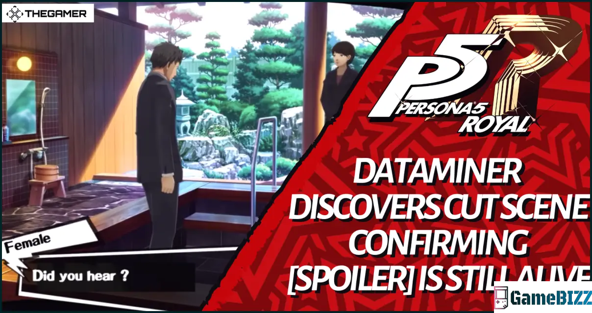 Persona 5 Royal: Dataminer entdeckt bestätigte Zwischensequenz [SPOILER] Ist noch am Leben