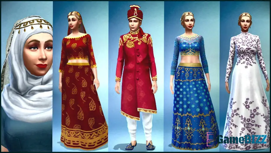 Die Sims 4 Hochzeitsgeschichten: Alle neuen Anzüge, geordnet