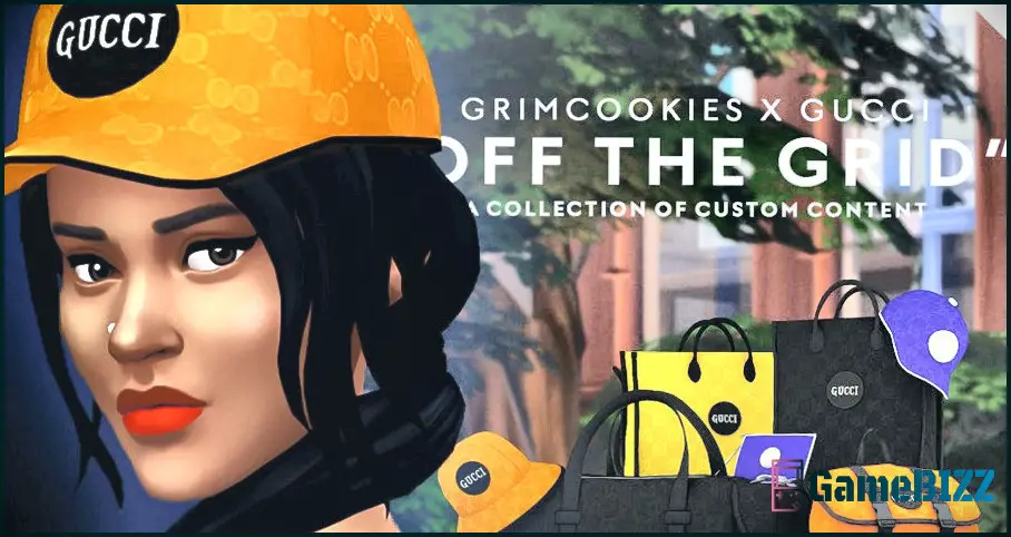 EA Australia präsentiert die Zusammenarbeit zwischen Gucci und den Sims 4 Moddern Grimcookies und Harrie