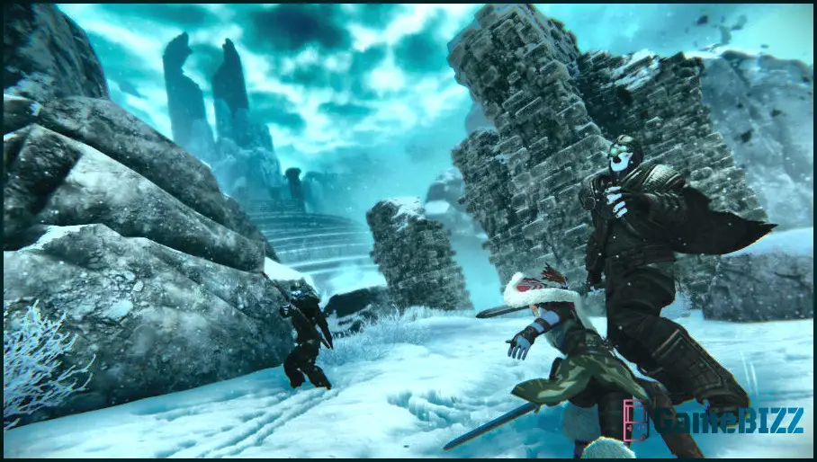Praey For The Gods ist ein winterliches Shadow Of The Colossus-ähnliches Spiel, das 2021 für PS5 erscheint