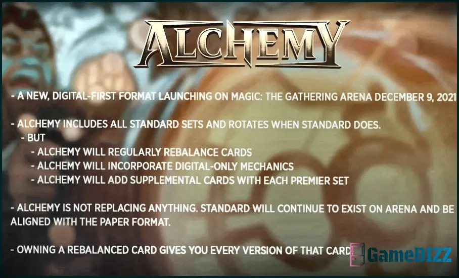 Alchemie ist das mit Abstand am wenigsten gespielte Format in Magic: The Gathering Arena