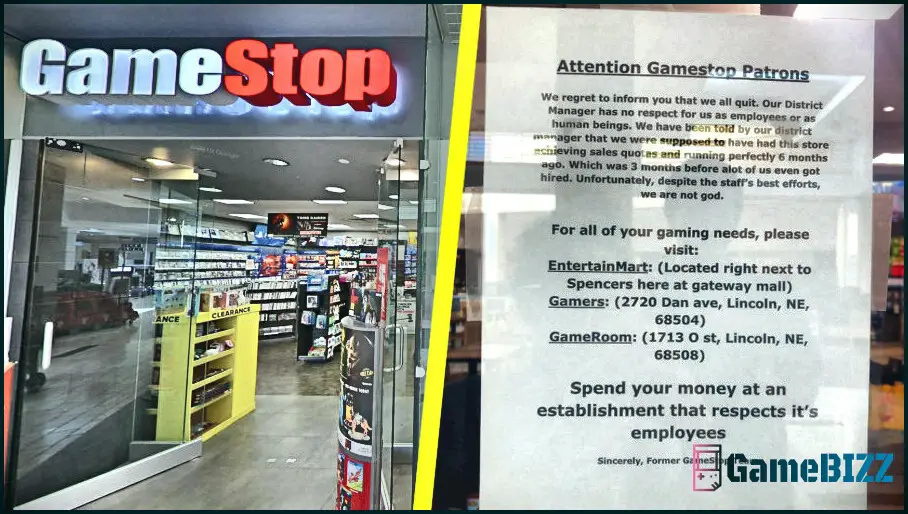 GameStop-Mitarbeiter streiken in Nebraska gegen schlechte Arbeitsbedingungen