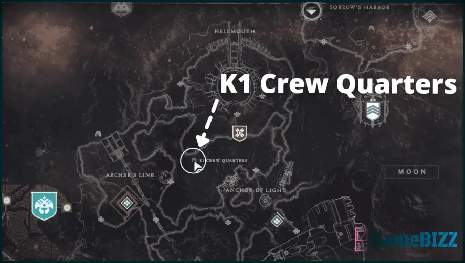 Destiny 2: Ein kompletter Leitfaden für die K1-Crew-Quartiere Master Lost Sector