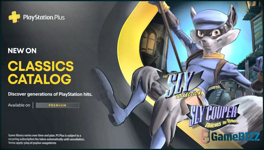 Sly Cooper kehrt mit dem Premium Classics Update zu PS Plus zurück