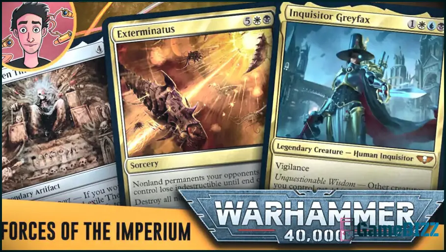Magic: The Gathering - Warhammer 40.000 Commander Deckvorschauen: Streitkräfte des Imperiums