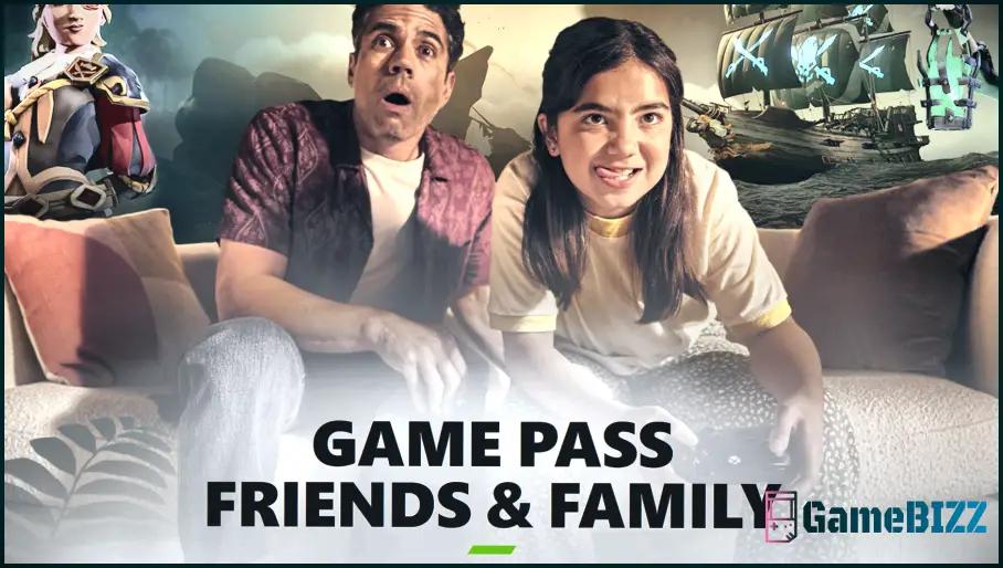 Microsoft kündigt offiziell den Xbox Game Pass Familien- und Freundesplan an