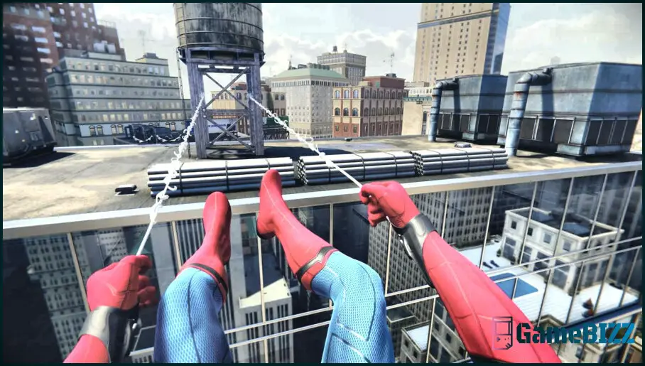 Spider-Man Remastered erhält First-Person-Mod