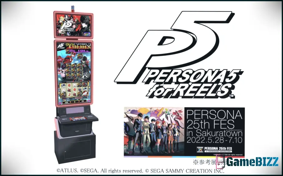 Spielautomaten mit Persona 5-Thema in Japan gesichtet