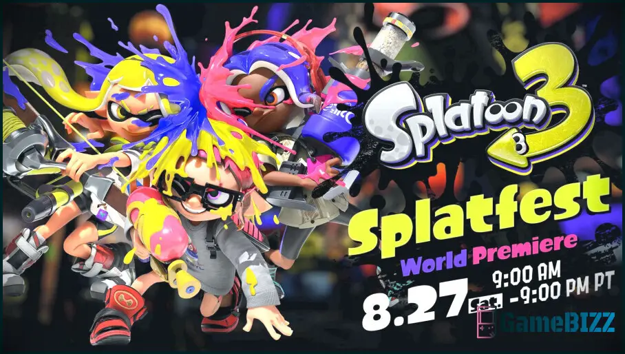 Splatfest für Splatoon 3 Angekündigt