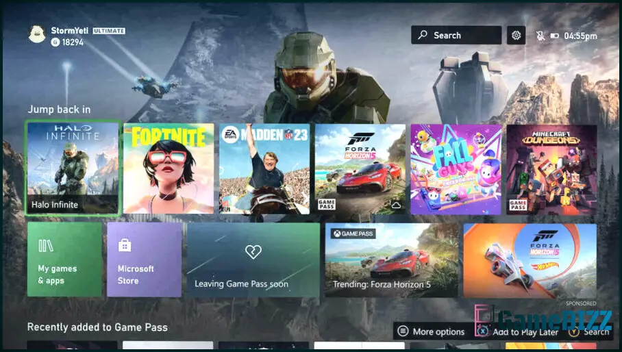 Xbox's Home UI bekommt nächstes Jahr eine lang erwartete Überarbeitung