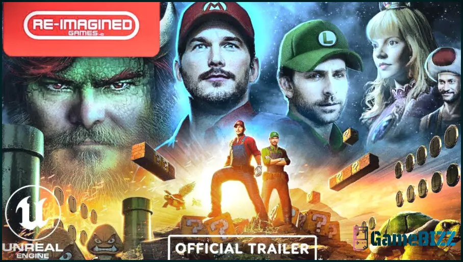 Die Neuauflage von Super Mario Bros. UE bringt einen realistischen Chris Pratt ins Spiel