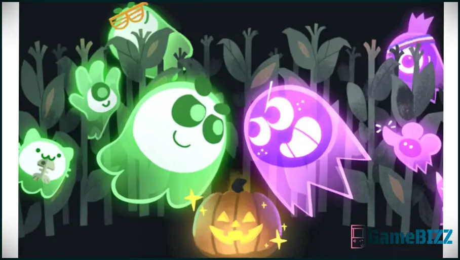 Google bringt das große Geisterduell-Doodle zu Halloween zurück