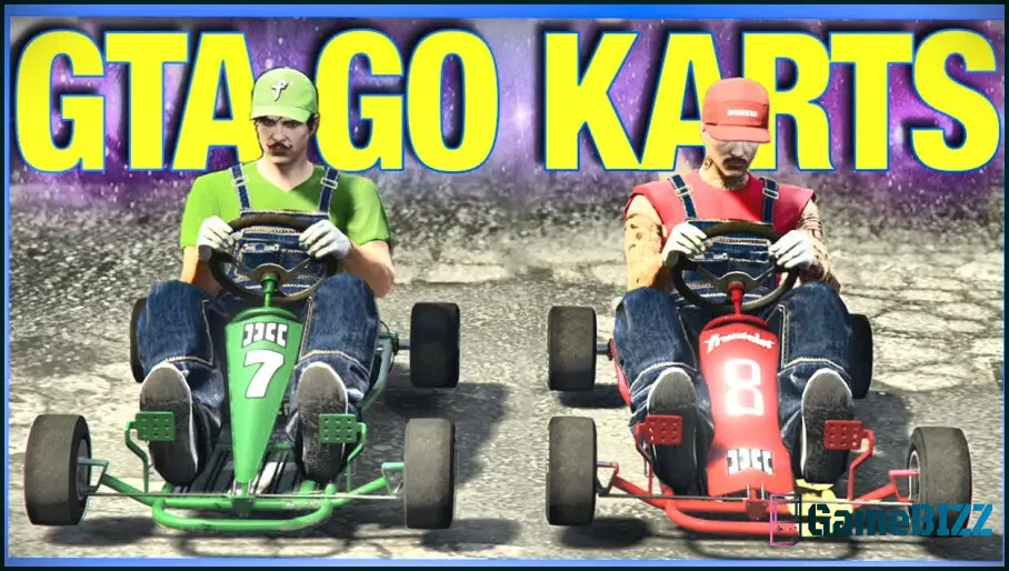 Hinter den Kulissen von GTA Online's Mario Kart Meet Up