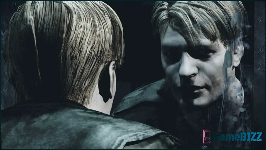 James Sunderland sieht den Spieler im Intro von Silent Hill 2 nicht an