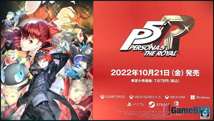 Persona 5 Royal für Xbox Serie X|S wird versehentlich zwei Wochen vor der Veröffentlichung ausgeliefert
