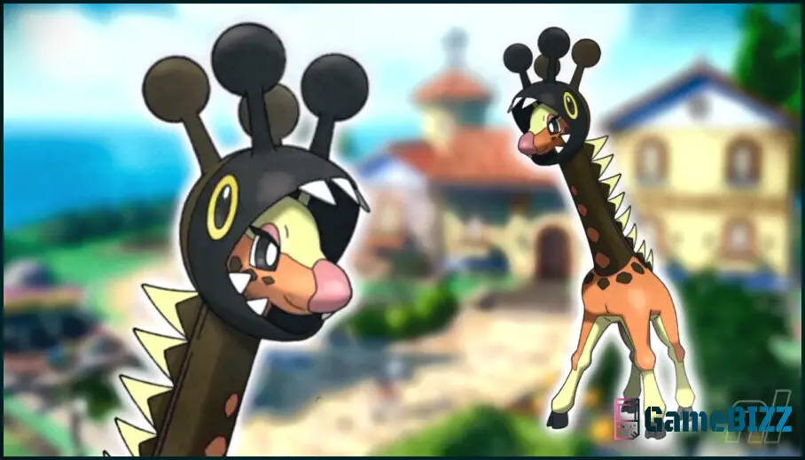 Pokemon Scharlachrot & Violett haben Girafarig Evolution, Farigiraf