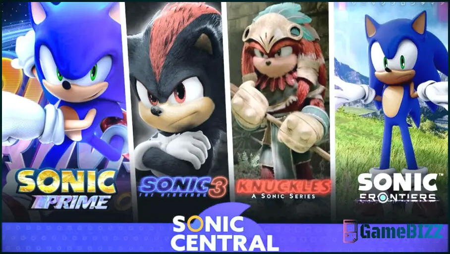 Alle liefern bereits Sonic und Knuckles in Frontiers