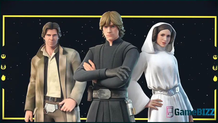 Die Skywalker-Woche bringt Luke, Han, Leia und mehr nach Fortnite