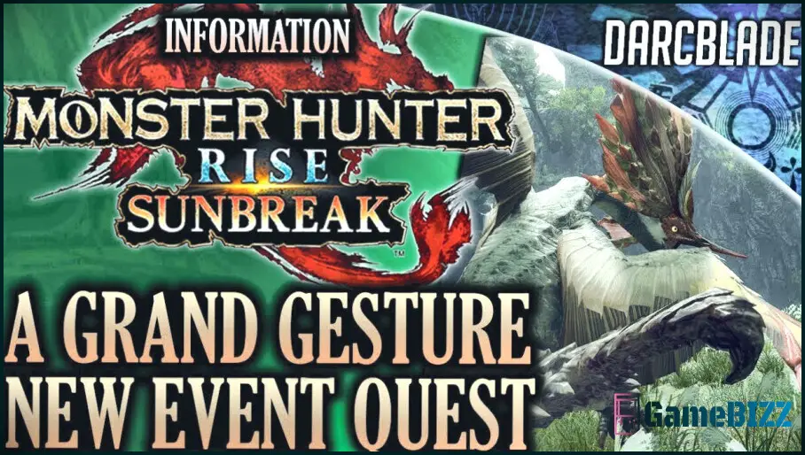 Monster Hunter Rise Sunbreak - Wie man die andere große Geste Ereignis Quest zu schlagen