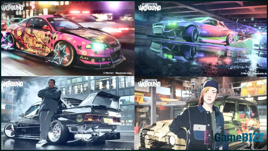 Need For Speed Unbound: Gameplay-Leaks online