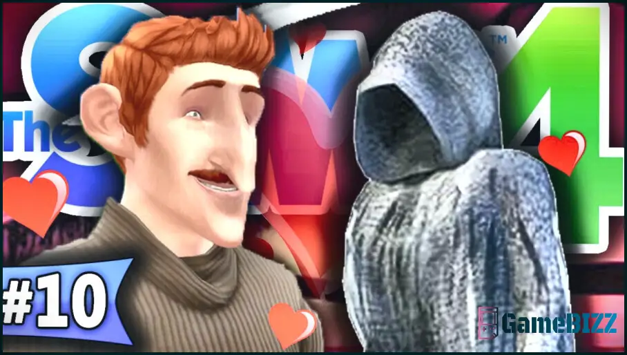 Sims 4 Spieler lieben den Flirt mit dem Tod, wörtlich