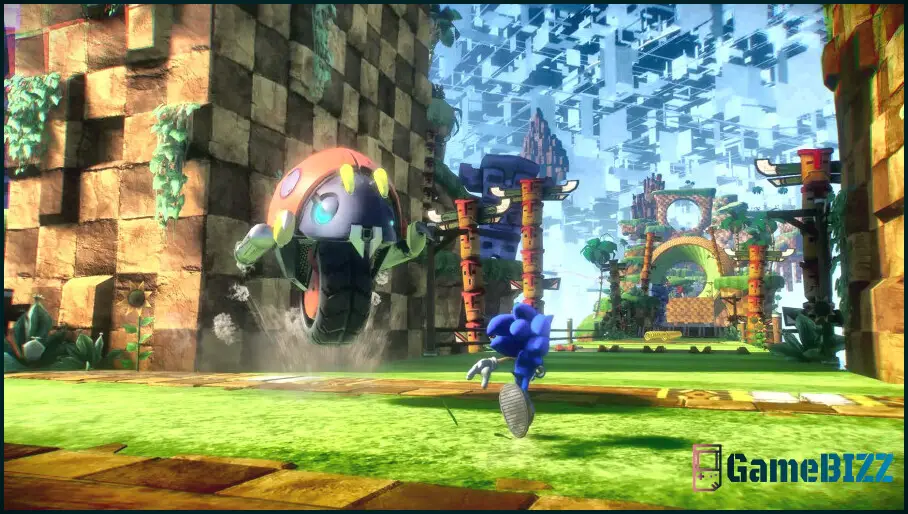Sonic Frontiers-Spieler rennen bereits durch die Cyberspace-Levels