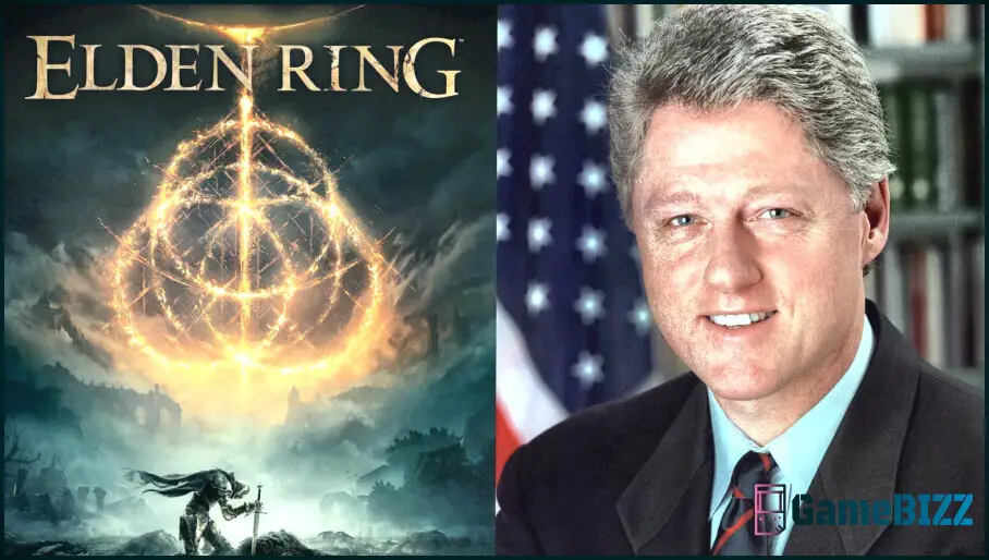 Bill Clinton hat sich in Elden Ring, weil natürlich modifiziert worden