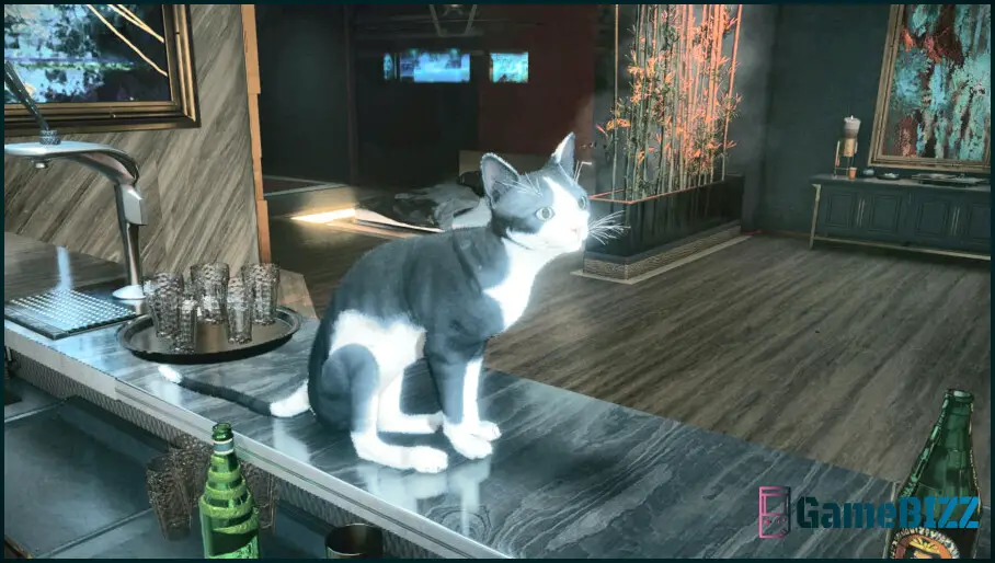 Cyberpunk 2077 Mod lässt dich Katzen für deine Wohnung anpassen