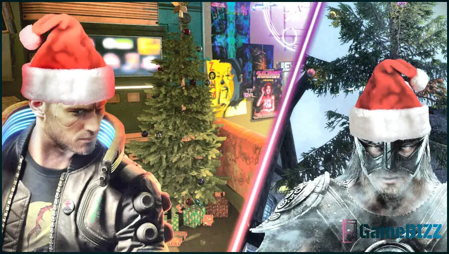 Cyberpunk 2077 Mod stellt einen Weihnachtsbaum in die Wohnung eines jeden Spielers