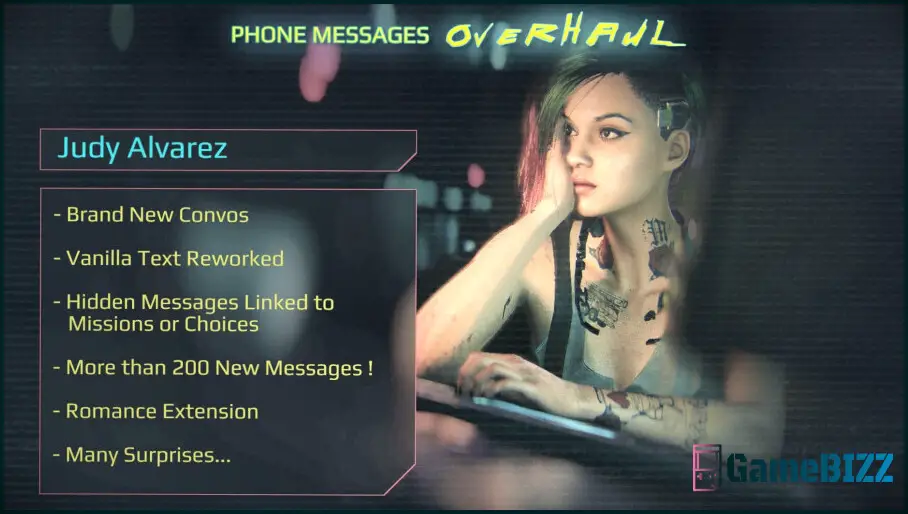 Cyberpunk 2077 Modder erschafft eine ganz neue Romanze und Storyline