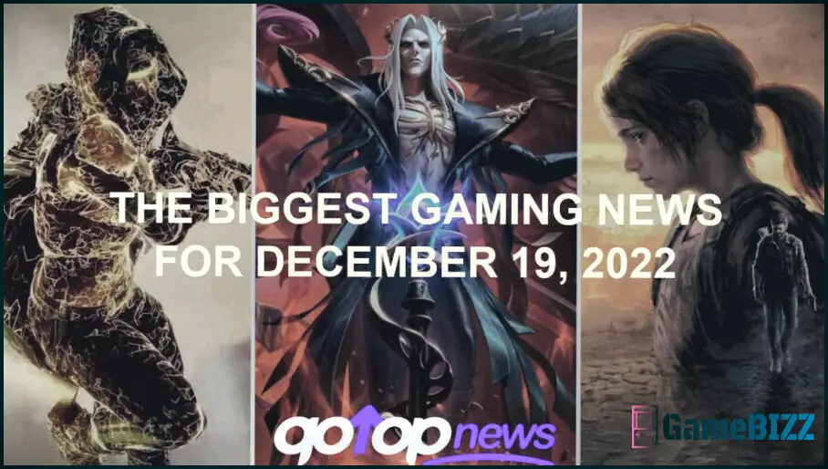 Die größten Gaming-News für den 19. Dezember 2022