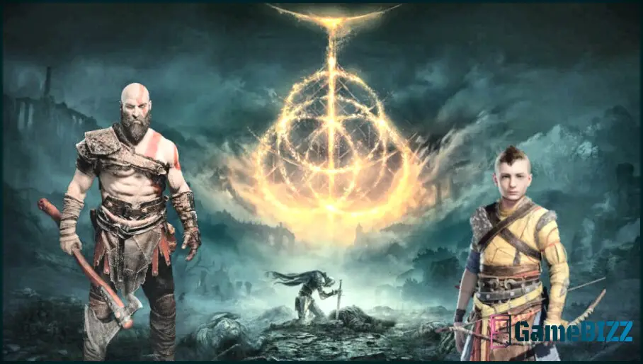 Elden Ring Spieler bringt Kratos in die Zwischenländer