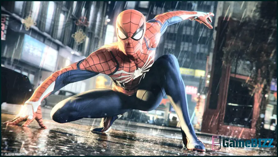 Jemand hat bereits den Midnight Suns Anzug in Spider-Man Remastered modifiziert