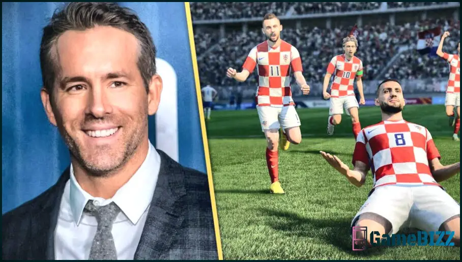 FIFA 23 Fans entdecken Ryan Reynolds und Rob McElhenney Kommentar Osterei