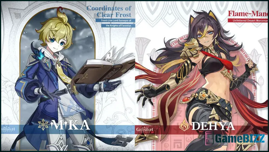 Genshin Impact Update 3.5 macht Dehya und Mika zu spielbaren Charakteren