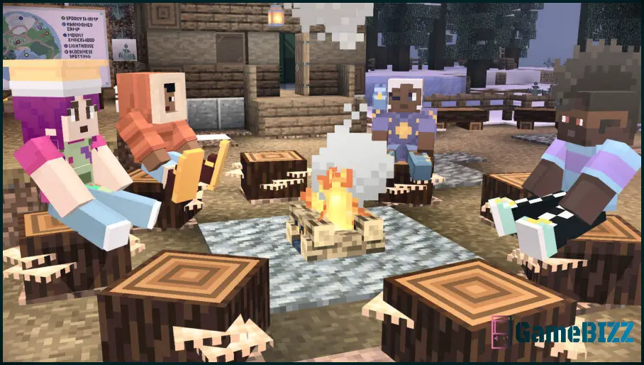 Minecraft's neuer DLC Camp Enderwood ist erstens eine Spielzeugwerbung und zweitens ein Videospiel
