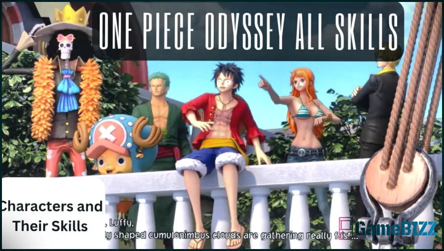 One Piece Odyssey: 18 beste Kampf-Fähigkeiten