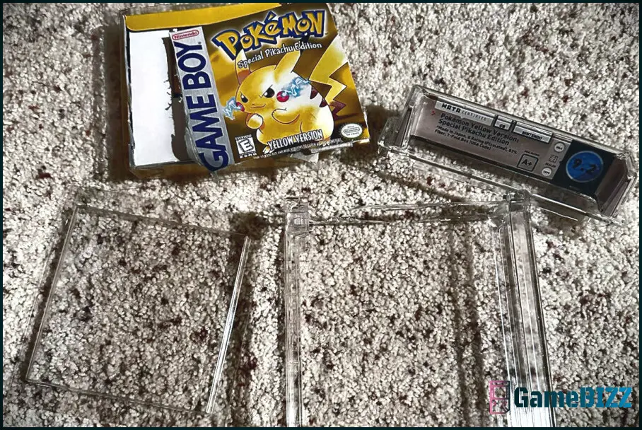 Original Pokemon Gelb Kopie im Wert von 10.000 Dollar vom US-Zoll ruiniert