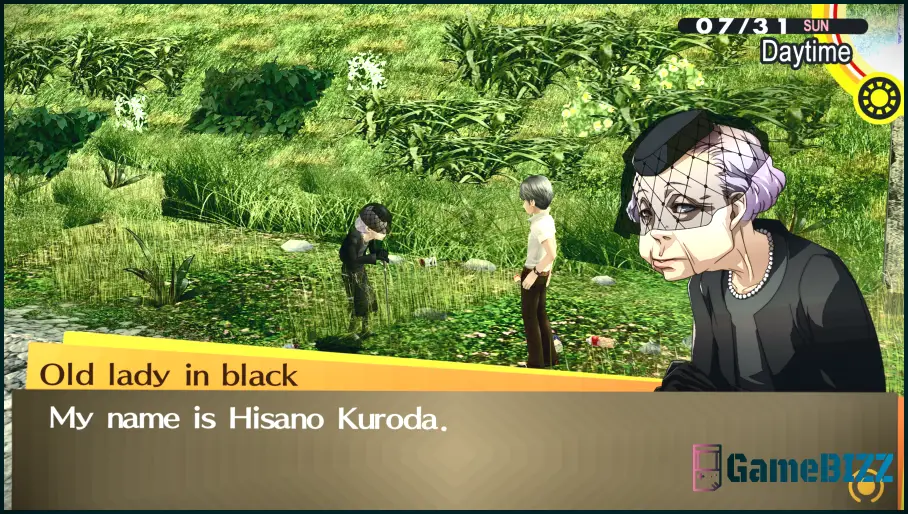 Persona 4 Golden: Hisano Social Link Anleitung