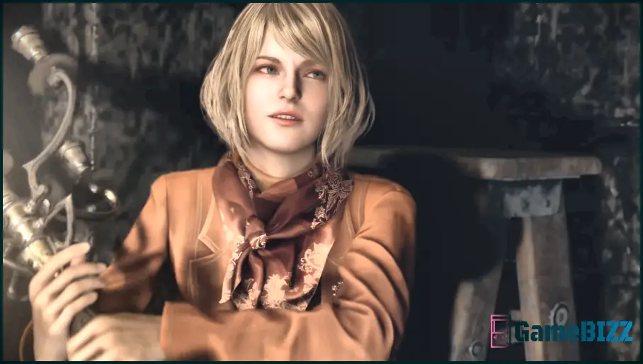 Ashley kann in der Neuauflage von Resident Evil 4 endlich Leitern hinunterklettern