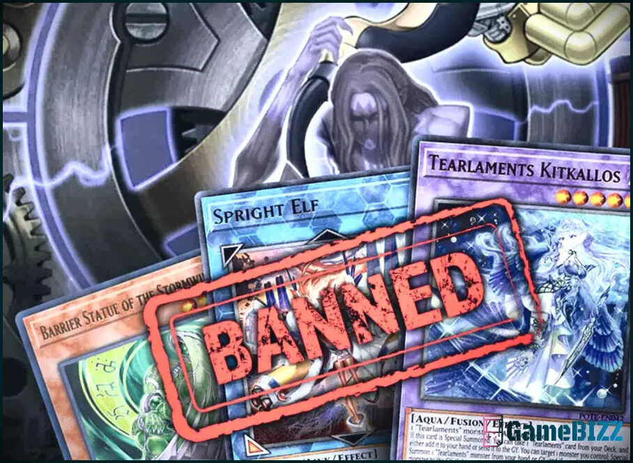 Die neuesten Bans von Yu-Gi-Oh! kommen auf die Tearlaments-Decks