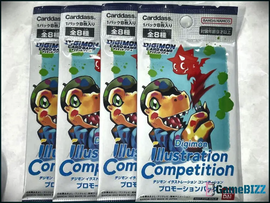 Digimon Kartenspiel: Jede Digimon Illustration Wettbewerb Karte, Rangliste