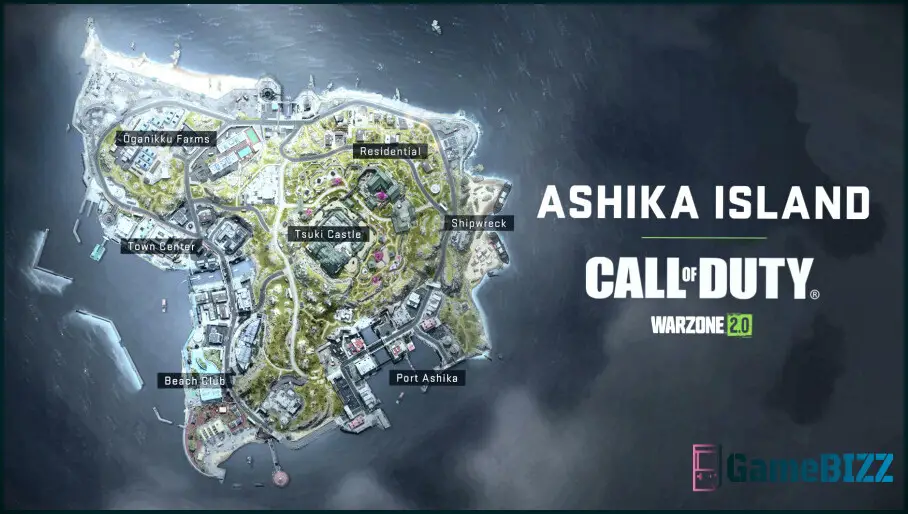 Call of Duty Modern Warfare 2: Alle Ashika Island Points of Interest