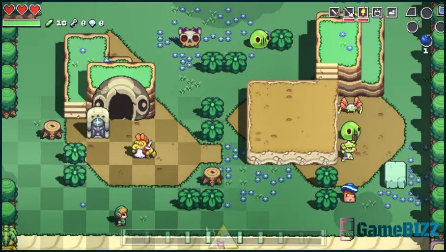 In den alten 2D-Zeldas ist die Oberwelt der härteste Dungeon