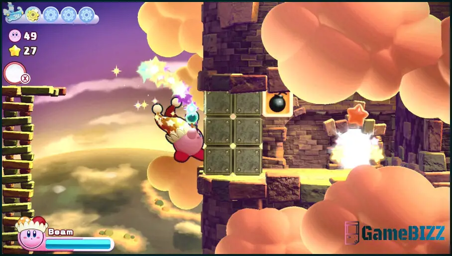 Kirby's Return To Dream Land Deluxe: Nutty Noon - Stage Five Walkthrough