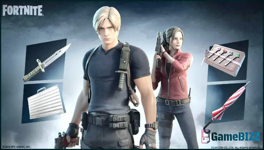 Resident Evil-Fans sind nicht glücklich mit den Fortnite-Skins von Leon und Claire