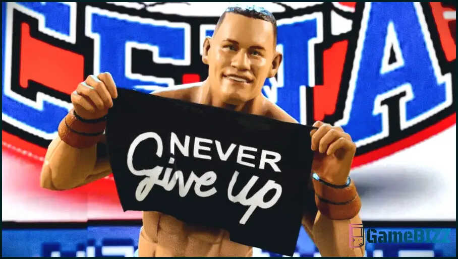 WWE 2K23 hat eine erschreckende John Cena Action Figur Skin