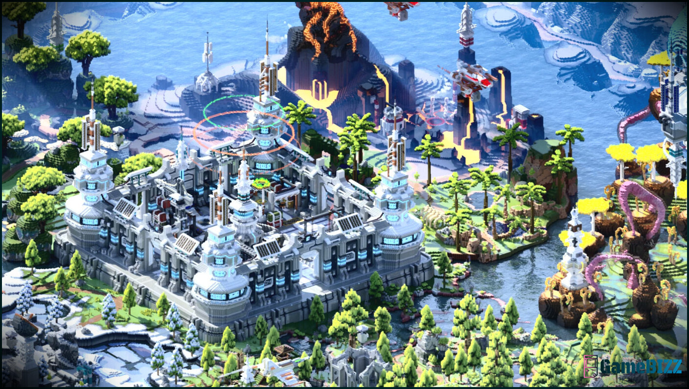 9 Sci-Fi- und Fantasy-Welten in Minecraft nachgebaut