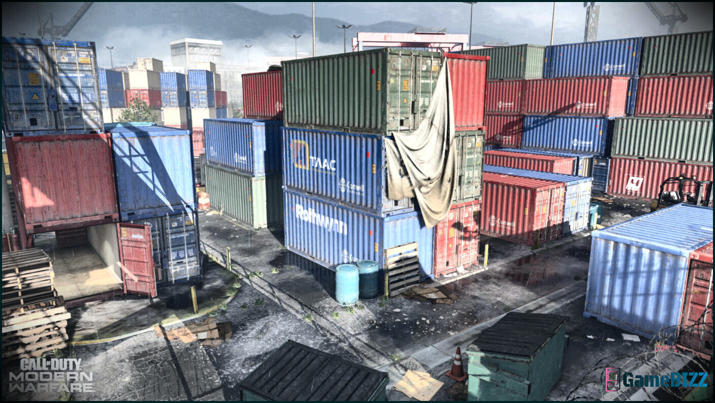 Beliebte Map Shipment wurde in Call of Duty 4: Modern Warfare durch Zufall aufgenommen