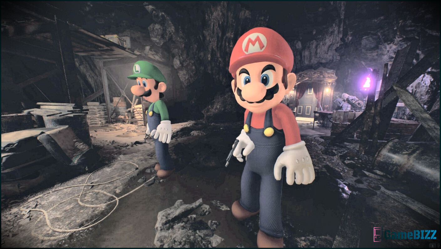 Ein Fan verwandelt das Remake von Resident Evil 4 in das seltsamste Mario-Spiel aller Zeiten